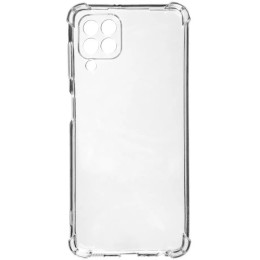 Силиконовый чехол для Samsung Galaxy A22 TPU 1.5мм с усиленными углами и защитой камеры Прозрачный