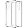 Силиконовый чехол для Samsung Galaxy A23 TPU 1.5мм с усиленными углами и защитой камеры Прозрачный