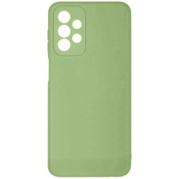 Силиконовый чехол для Samsung Galaxy A23 Soft Matte с микрофиброй Оливковый