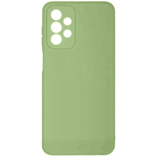 Силиконовый чехол для Samsung Galaxy A23 Soft Matte с микрофиброй Оливковый