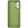 Силиконовый чехол для Samsung Galaxy A23 Soft Matte с микрофиброй Оливковый