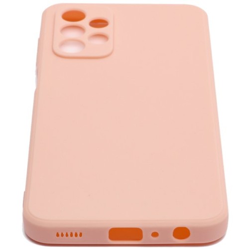 Силиконовый чехол для Samsung Galaxy A23 Soft Matte с защитой камеры Пыльно розовый