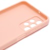 Силиконовый чехол для Samsung Galaxy A23 Soft Matte с защитой камеры Пыльно розовый