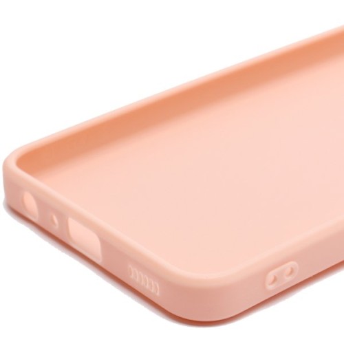 Силиконовый чехол для Samsung Galaxy A23 Soft Matte с защитой камеры Пыльно розовый