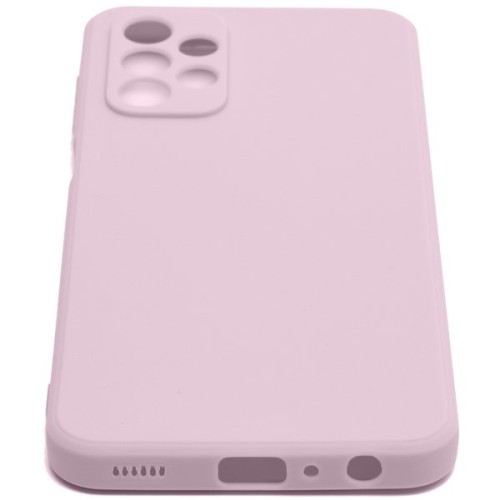 Силиконовый чехол для Samsung Galaxy A23 Soft Matte с защитой камеры Сиреневый