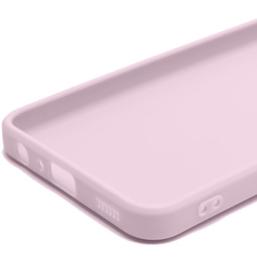 Силиконовый чехол для Samsung Galaxy A23 Soft Matte с защитой камеры Сиреневый