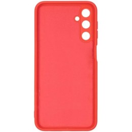 Силиконовый чехол для Samsung Galaxy A24 Soft Matte с микрофиброй Красный