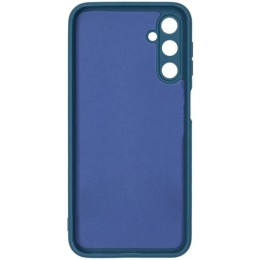 Силиконовый чехол для Samsung Galaxy A24 Soft Matte с микрофиброй Синий