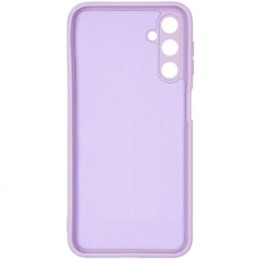 Силиконовый чехол для Samsung Galaxy A24 Soft Matte с микрофиброй Сиреневый