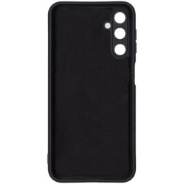 Силиконовый чехол для Samsung Galaxy A24 Soft Matte с микрофиброй Черный
