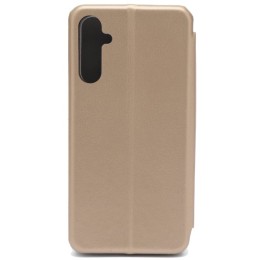 Чехол книжка для Samsung Galaxy A24 Fashion Case Золотой