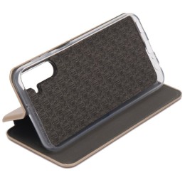 Чехол книжка для Samsung Galaxy A24 Fashion Case Золотой