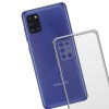 Силиконовый чехол для Samsung Galaxy A31 TPU 1мм с защитой камеры Прозрачный