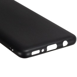 Силиконовый чехол для Samsung Galaxy A31 TPU 1мм Черный матовый