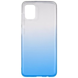 Силиконовый чехол для Samsung Galaxy A31 iBox Crystal Светло синий