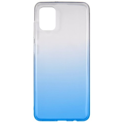 Силиконовый чехол для Samsung Galaxy A31 iBox Crystal Светло синий