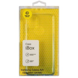 Силиконовый чехол для Samsung Galaxy A31 iBox Crystal Светло синий