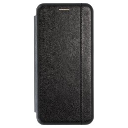 Чехол книжка для Samsung Galaxy A31 Book Cover со строчкой Черный