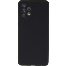 Силиконовый чехол для Samsung Galaxy A32 TPU 1мм с защитой камеры Черный