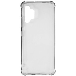 Силиконовый чехол для Samsung Galaxy A32 iBox Crystal противоударный с усиленными углами Прозрачный