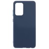 Силиконовый чехол для Samsung Galaxy A32 Soft Matte Синий