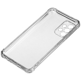 Силиконовый чехол для Samsung Galaxy A33 iBox Crystal с усиленными углами и защитой камеры Прозрачный