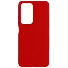 Силиконовый чехол для Samsung Galaxy A33 Soft Matte с микрофиброй Красный