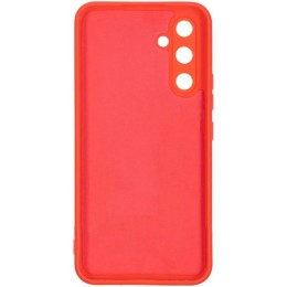 Силиконовый чехол для Samsung Galaxy A34 5G Soft Matte с микрофиброй Красный