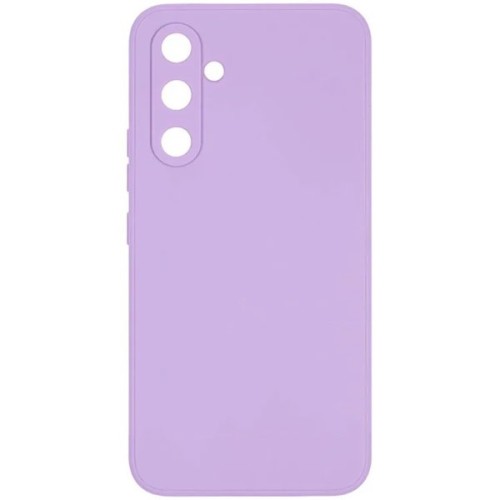 Силиконовый чехол для Samsung Galaxy A34 5G Soft Matte с микрофиброй Сиреневый