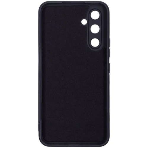 Силиконовый чехол для Samsung Galaxy A34 5G Soft Matte с микрофиброй Черный