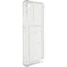 Силиконовый чехол для Samsung Galaxy A34 5G TPU iBox Crystal с защитой камеры и кардхолдером