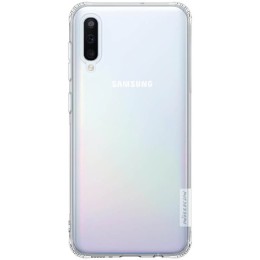 Силиконовый чехол для Samsung Galaxy A50 Nillkin Nature TPU Case Белый