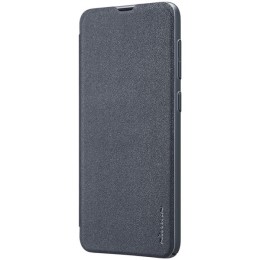 Чехол книжка для Samsung Galaxy A50 Nillkin Sparkle Leather Case Черный