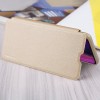 Чехол книжка для Samsung Galaxy A50 Nillkin Sparkle Leather Case Золотой