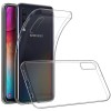 Силиконовый чехол для Samsung Galaxy A50 Skinbox Slim Silicone 4People Прозрачный