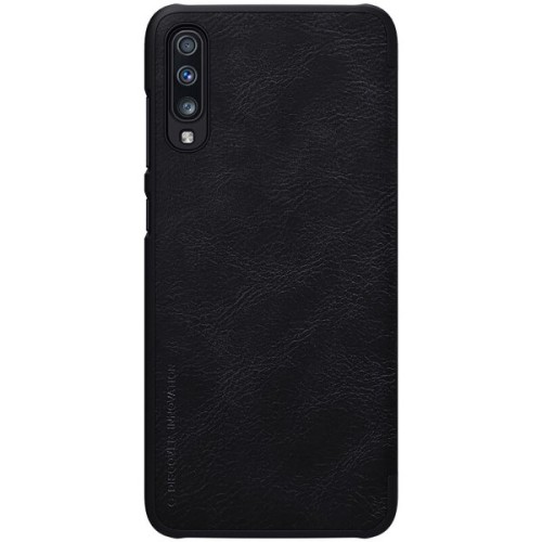 Чехол книжка для Samsung Galaxy A50 Nillkin Qin leather case Черный