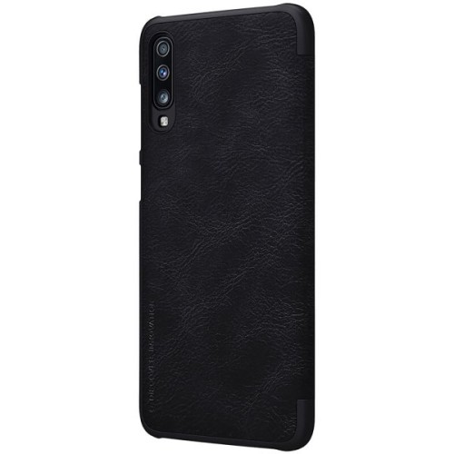 Чехол книжка для Samsung Galaxy A50 Nillkin Qin leather case Черный