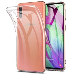 Силиконовый чехол для Samsung Galaxy A50 iBox Crystal Прозрачный