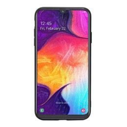 Силиконовый чехол для Samsung Galaxy A50 Cherry Черный