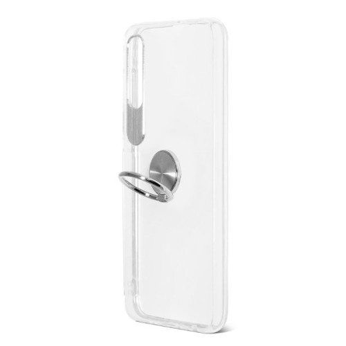Силиконовый чехол для Samsung Galaxy A50 DF sTRing-04 Серебряный
