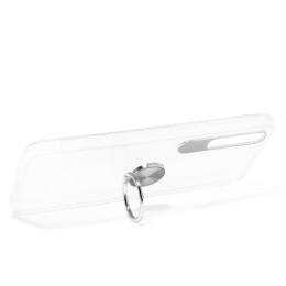 Силиконовый чехол для Samsung Galaxy A50 DF sTRing-04 Серебряный