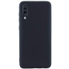 Силиконовый чехол для Samsung Galaxy A50 TPU 1мм Черный матовый