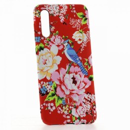 Силиконовый чехол для Samsung Galaxy A50 Luxo Flowers H7