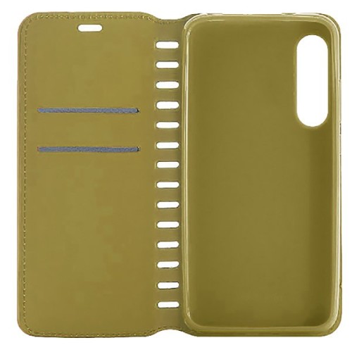 Чехол книжка для Samsung Galaxy A50 Book Case Золотой