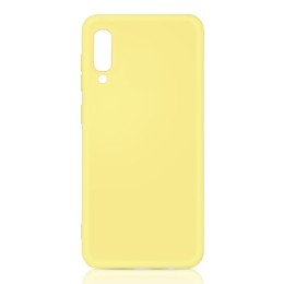 Силиконовый чехол для Samsung Galaxy A50 DF s-03 Желтый