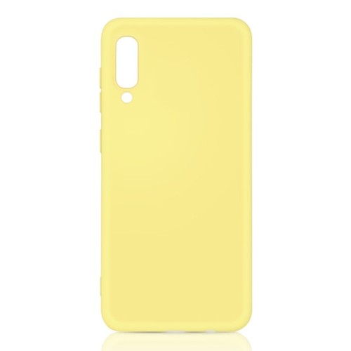 Силиконовый чехол для Samsung Galaxy A50 DF s-03 Желтый