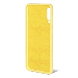 Силиконовый чехол для Samsung Galaxy A50 DF s-03 Желтый