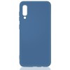 Силиконовый чехол для Samsung Galaxy A50 DF s-03 Синий