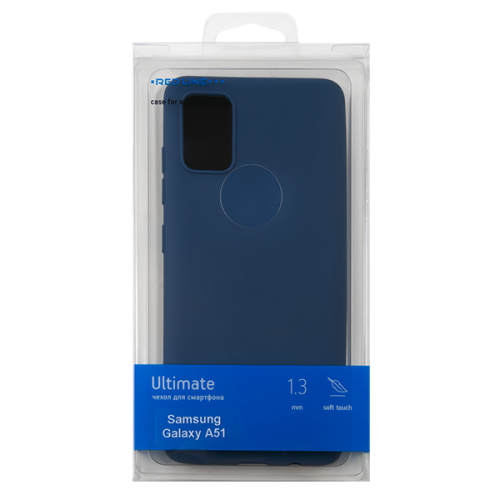Силиконовый чехол для Samsung Galaxy A51 Red Line Ultimate Синий