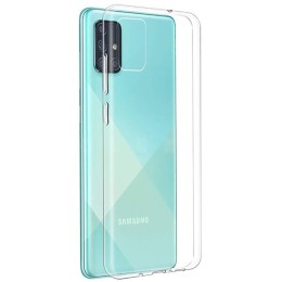 Силиконовый чехол для Samsung Galaxy A51 iBox Crystal Прозрачный